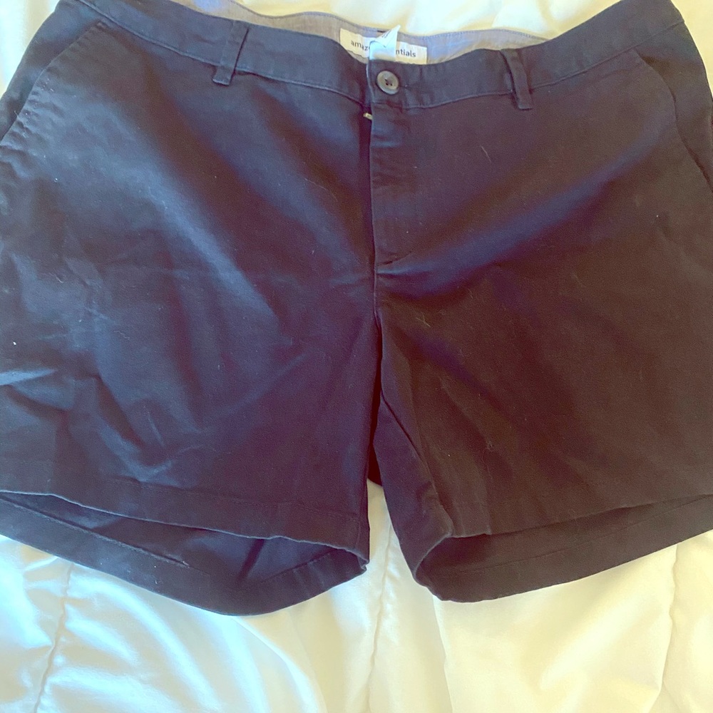 Essentials Women's Chino Shorts, black, 14